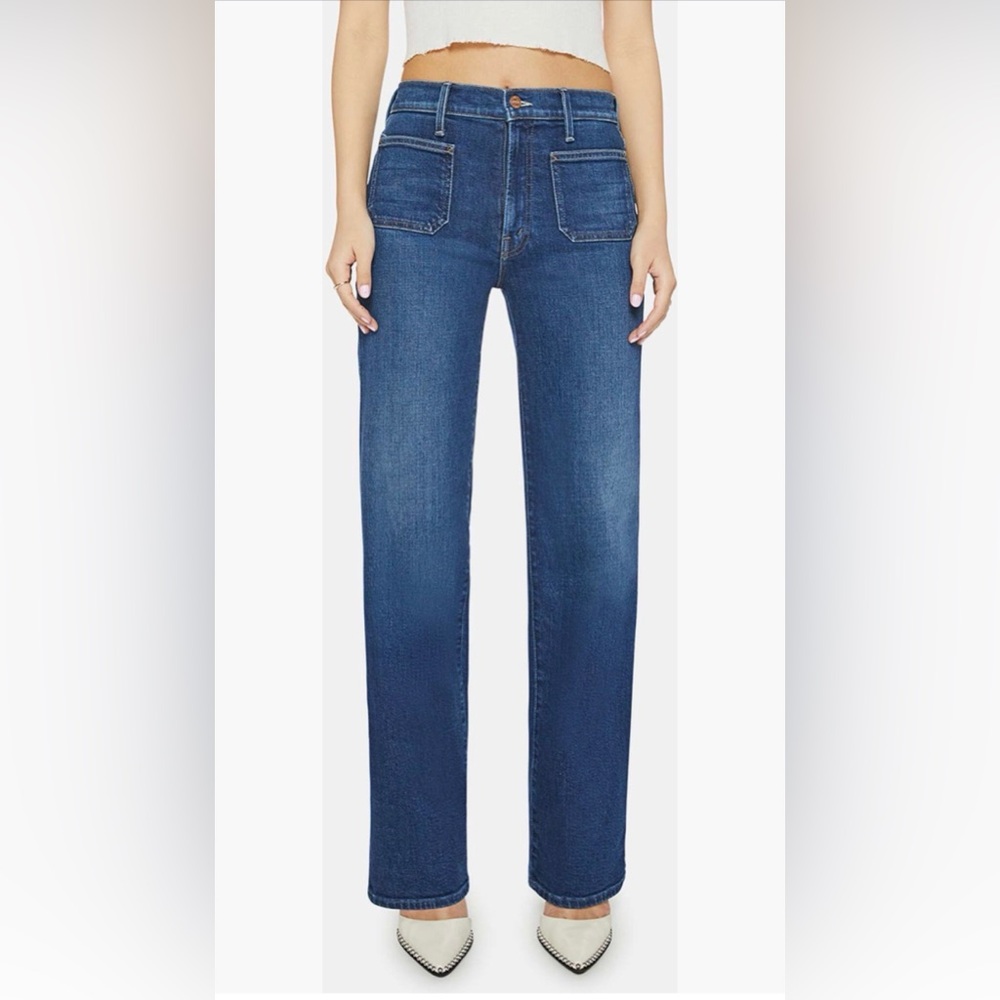 NWT Mother Patch Pocket High Waist Jeans